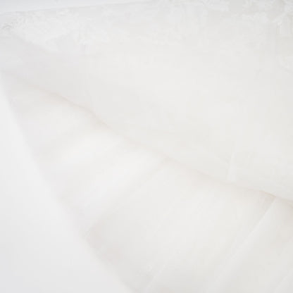 Lanetta guipure lace tulle-skirt dress