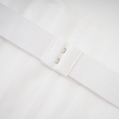 MELISANDE EMBELLISHED MINI  DRESS IN WHITE