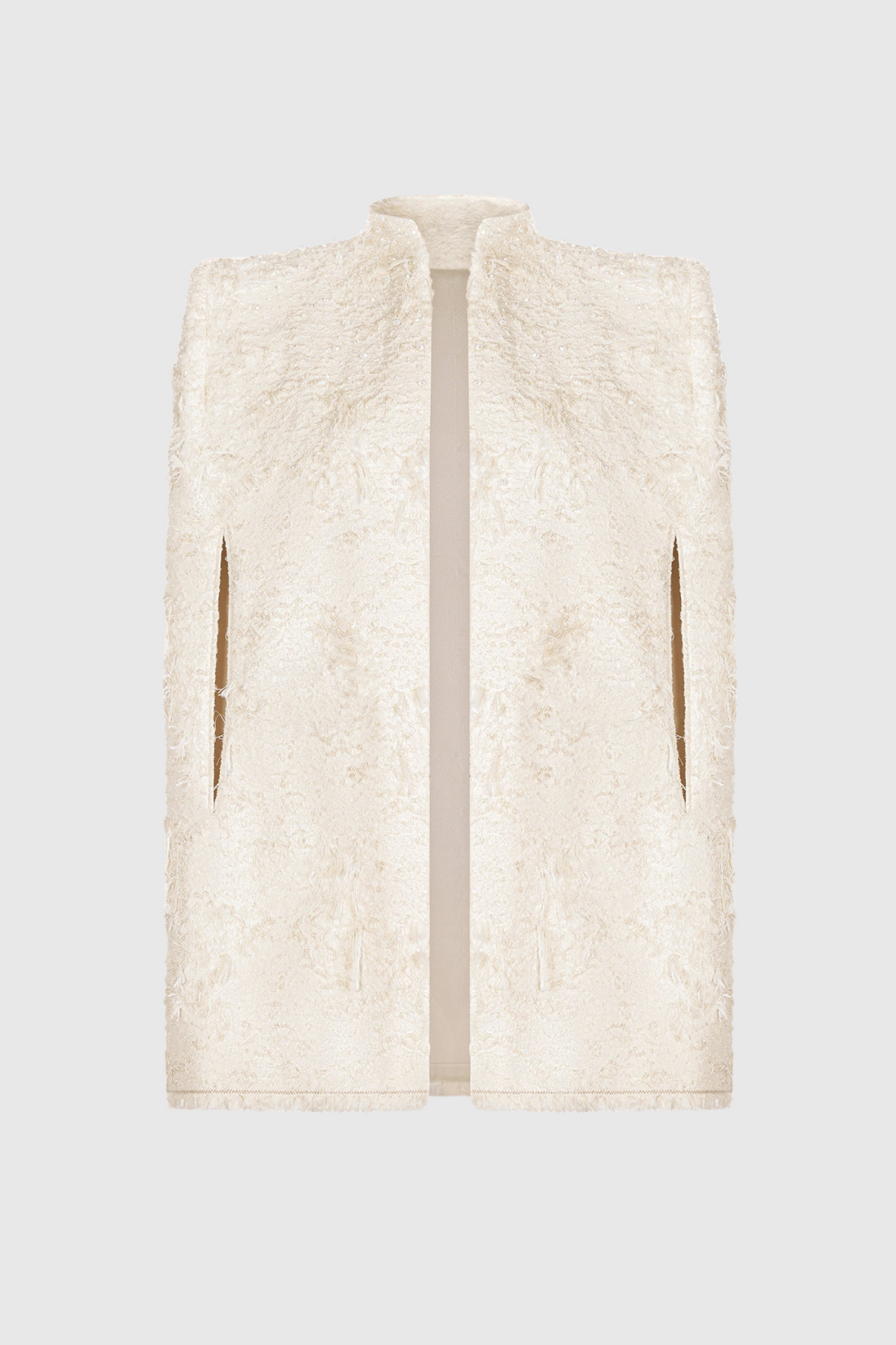 Santos Bow Mini Dress - Beige