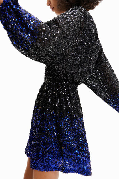 Short sequin dress