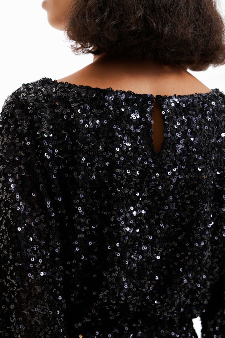 Short sequin dress