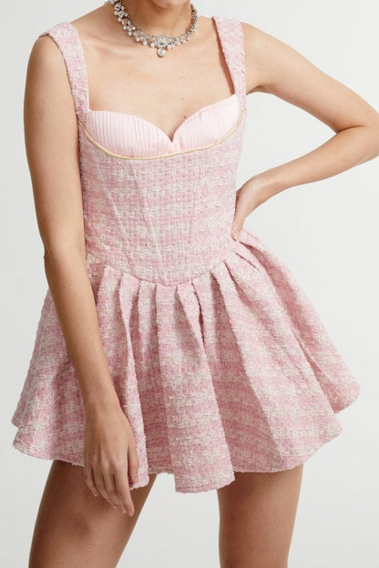 Amalthea knitted mini dress