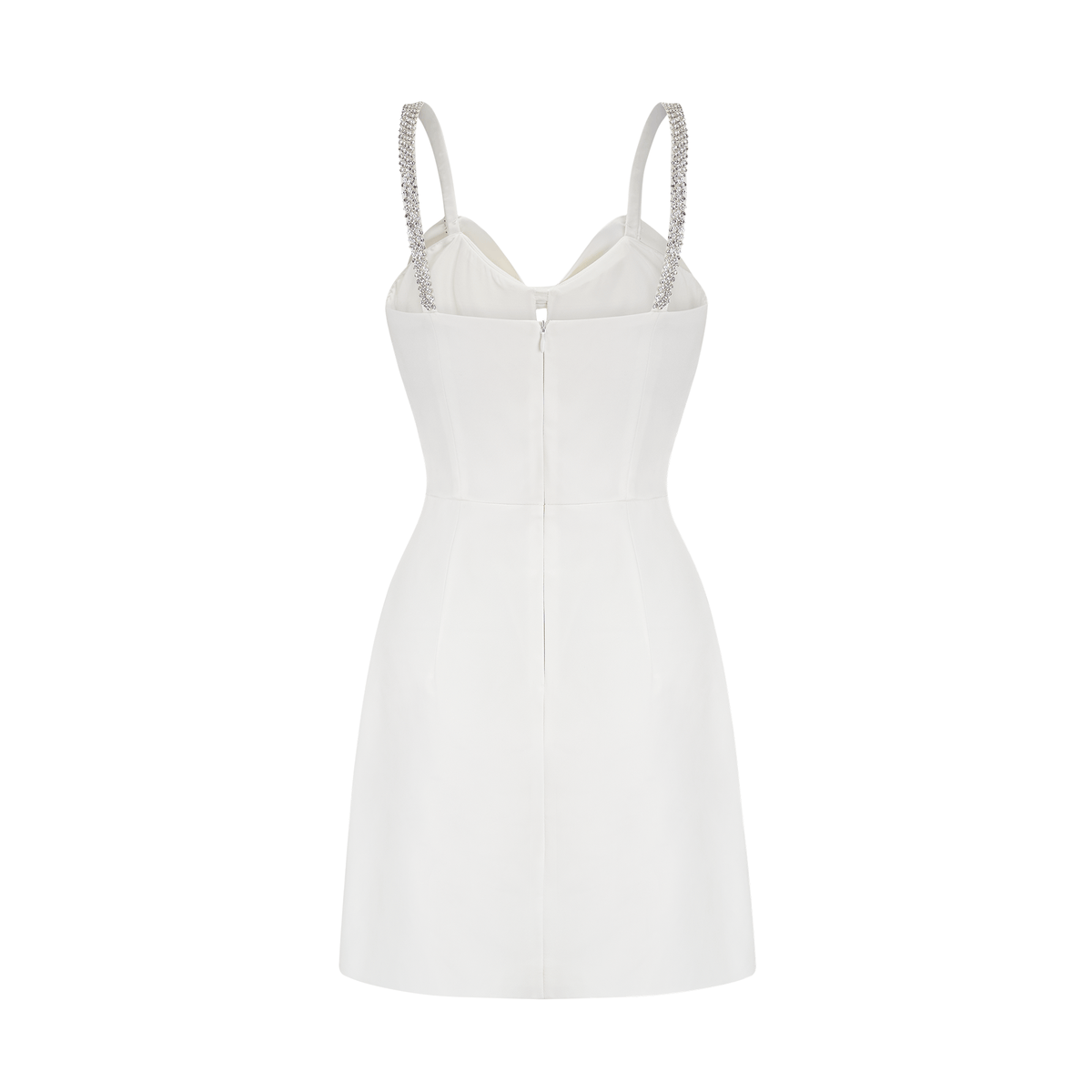 Anastasia mini dress in white