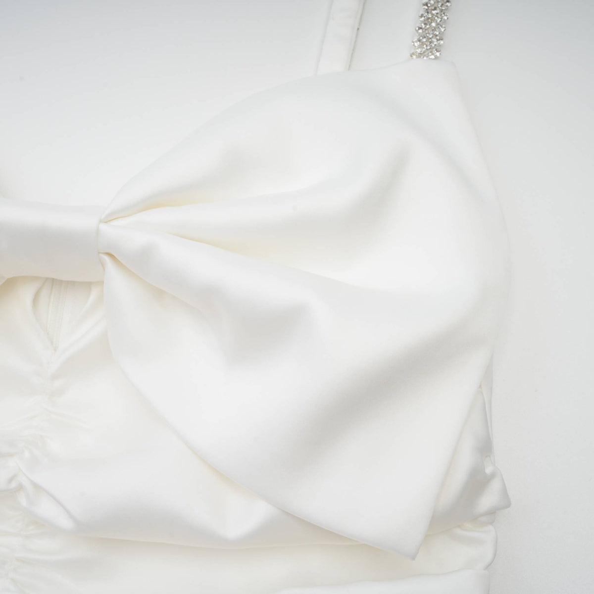 Anastasia mini dress in white