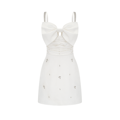 Anastasia mini dress in white