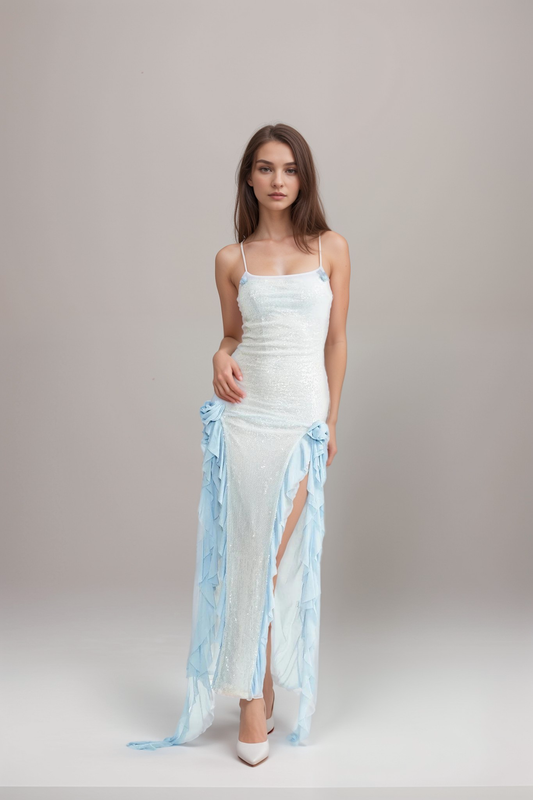 Arianne ruffled dress