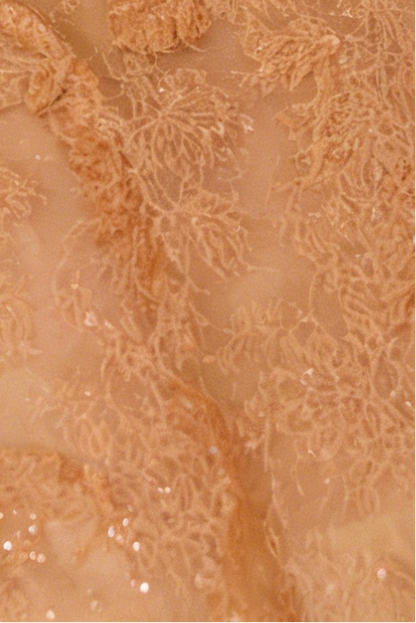 HONEY BEADED LACE DRESS
