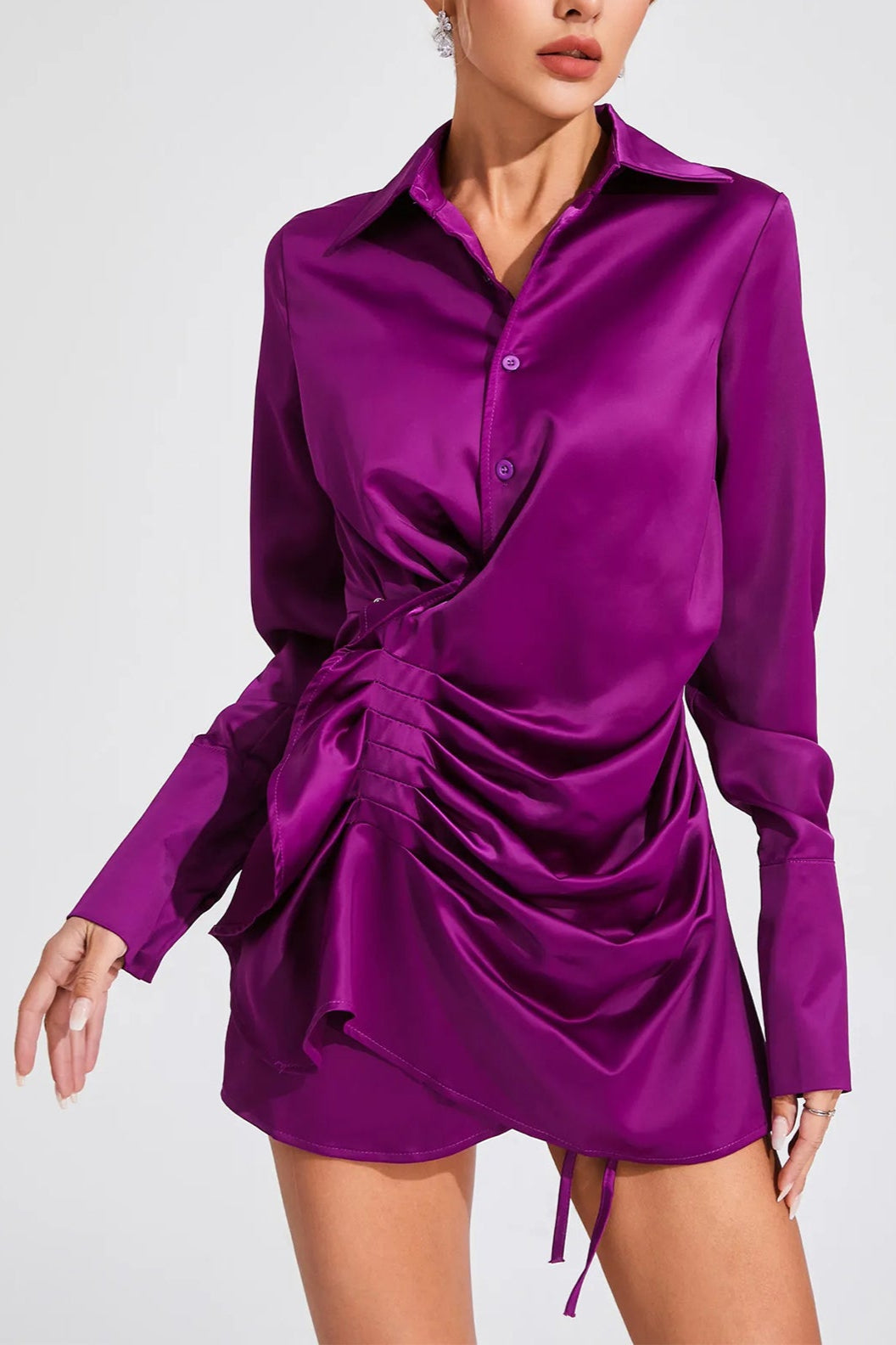 Ariana Long Sleeve Mini Dress