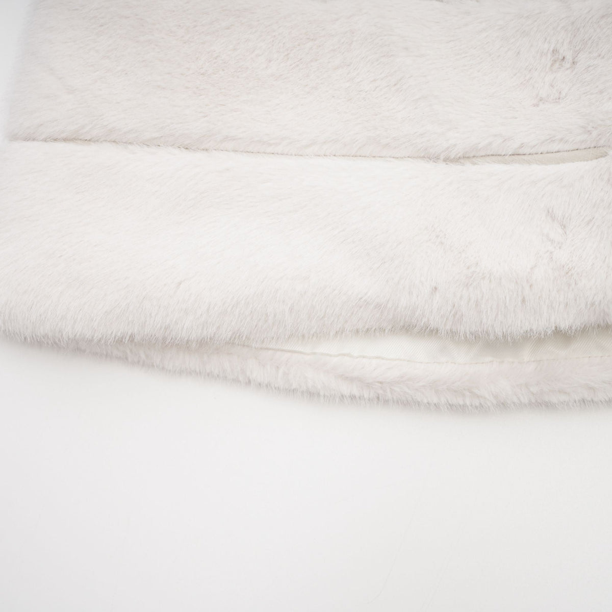 fur jacket & skirt matching set
