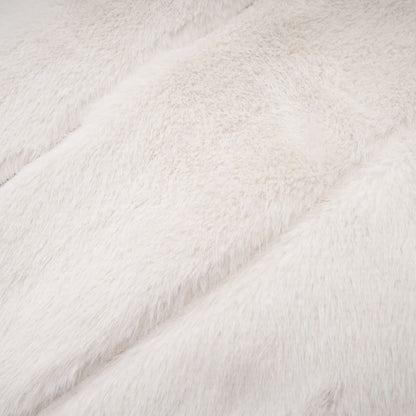 fur jacket & skirt matching set