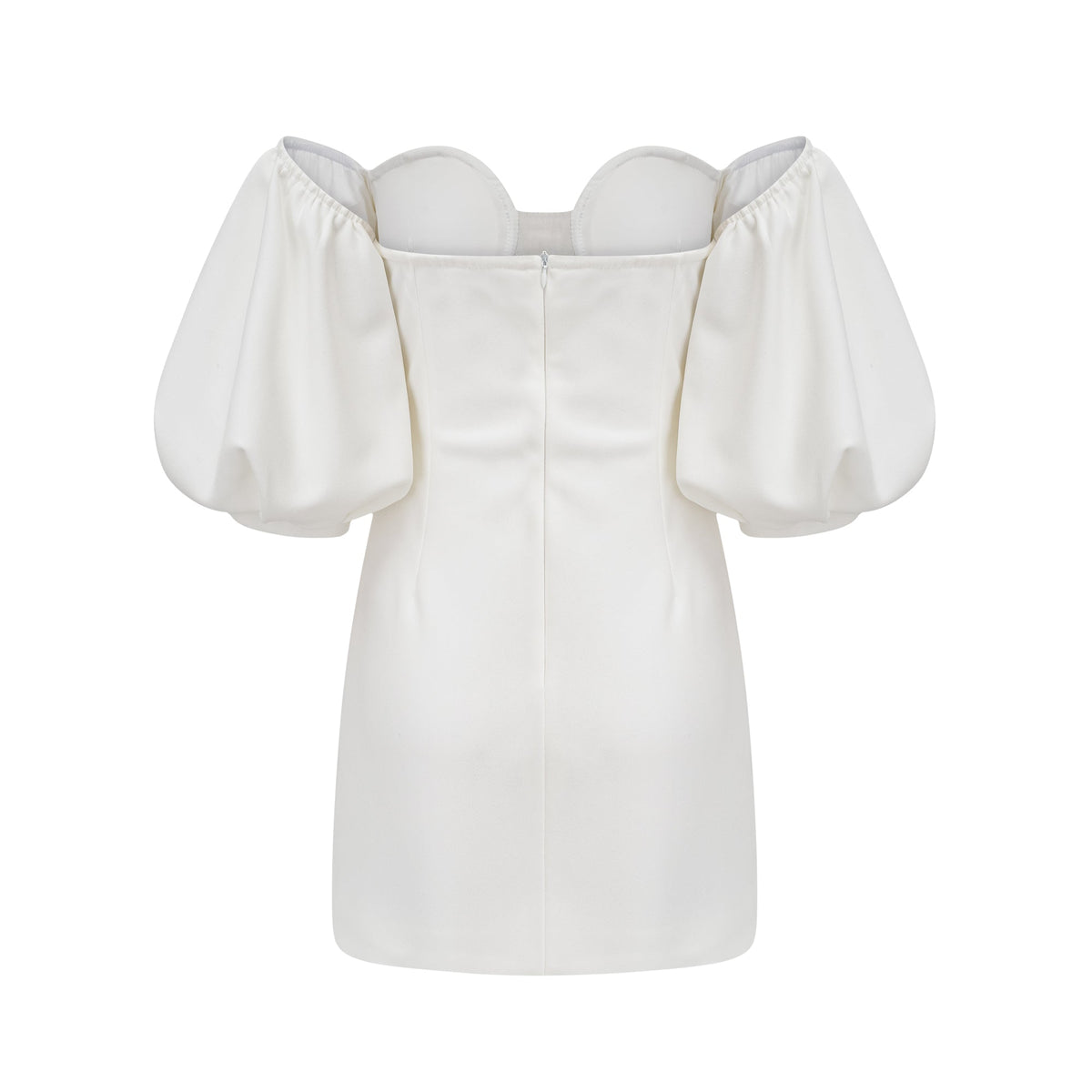 DOROTHÉE PUFF-SLEEVED DRESS