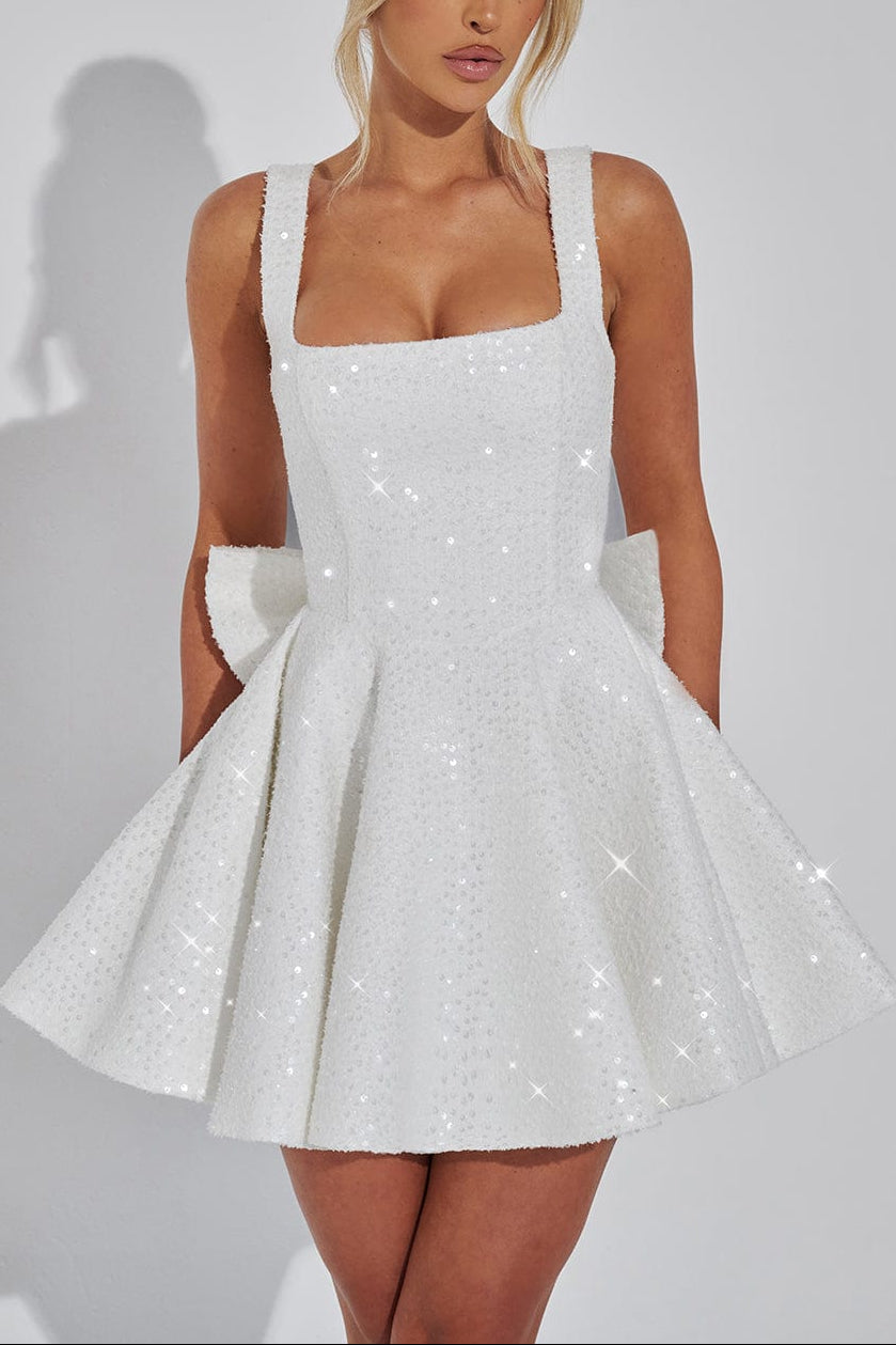 Dorothy Mini Dress - Ivory