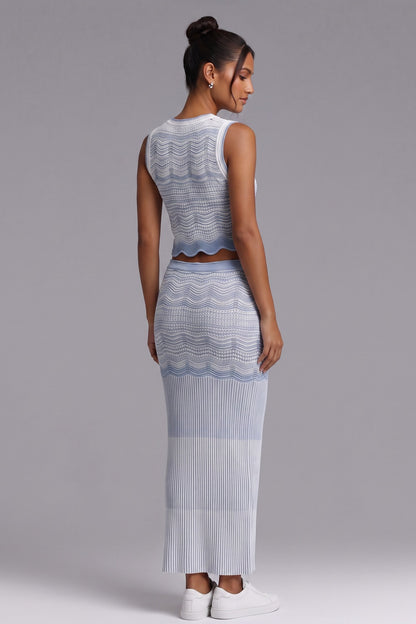 Premium Fabric Two-Piece Knit Set Premium Fabric - product view 5