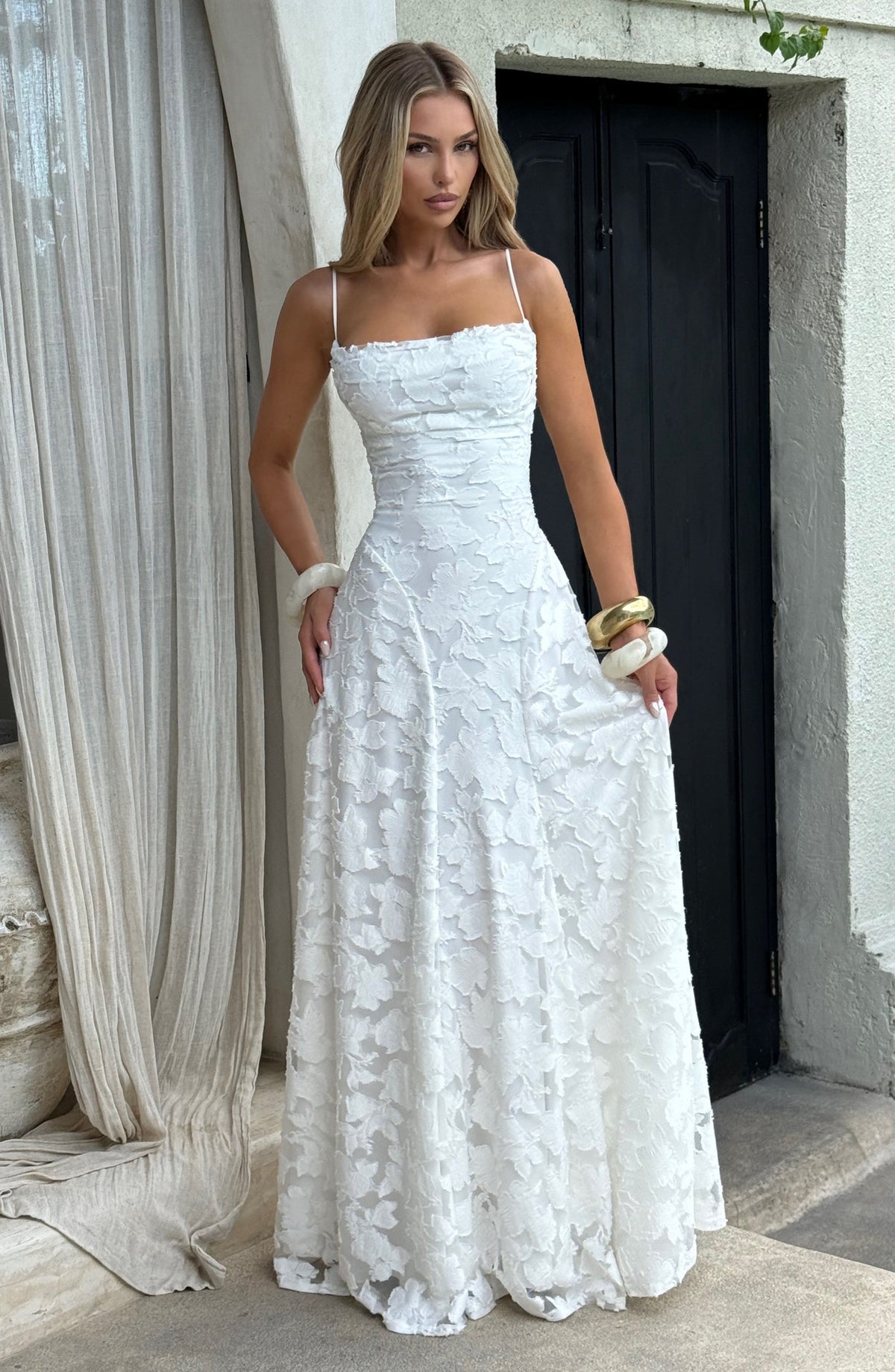 Francis Maxi Dress - White