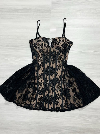 Camilla Corset Lace Mini Dress