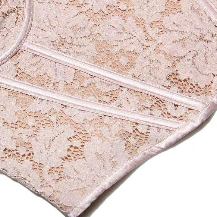 Floral Lace Corset Cami Top