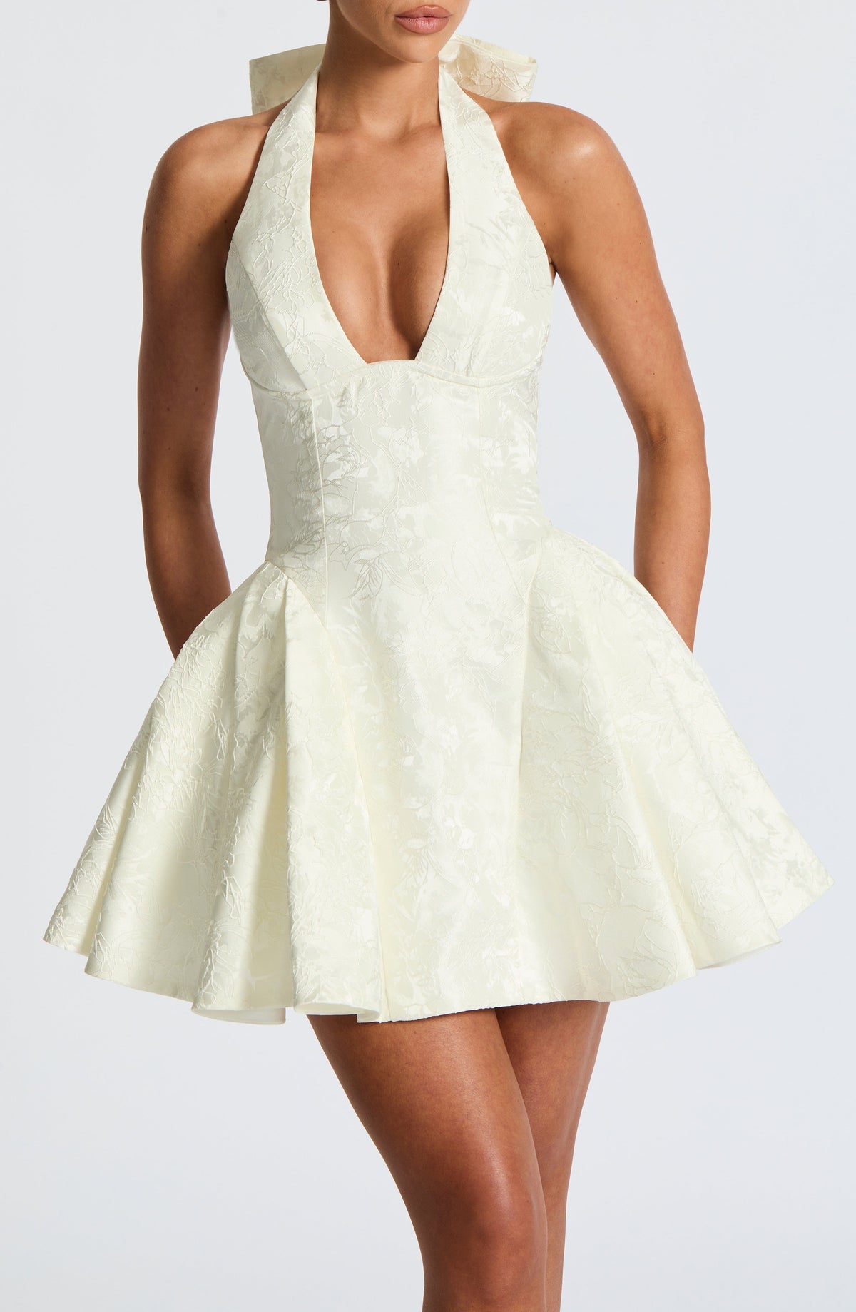 Jocelyn Mini Dress - Ivory
