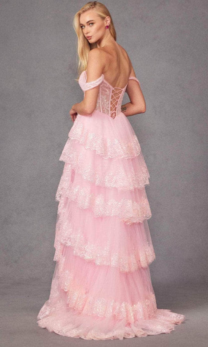 Juliet Dresses - Sequin Lace Sweetheart Prom Gown
