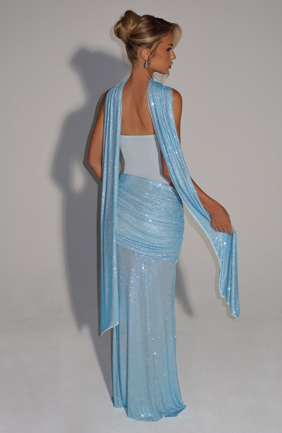 beverly Maxi Dress - Aqua