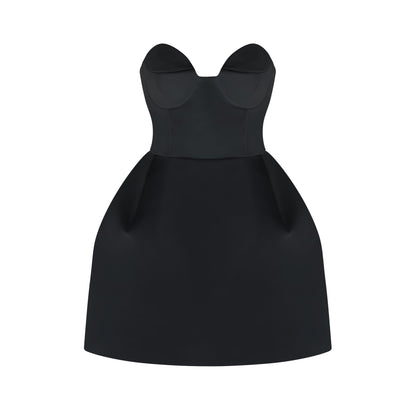 Laure bustier mini dress
