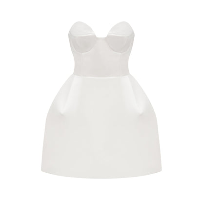Laure bustier mini dress