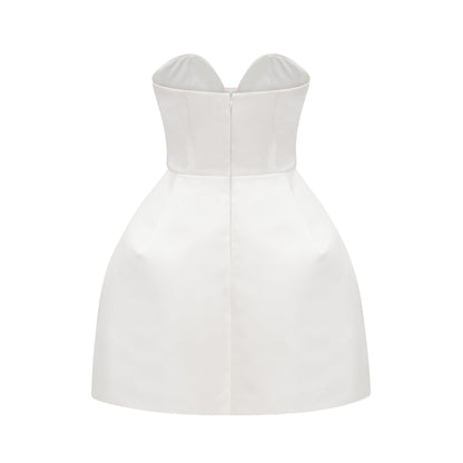 Laure bustier mini dress
