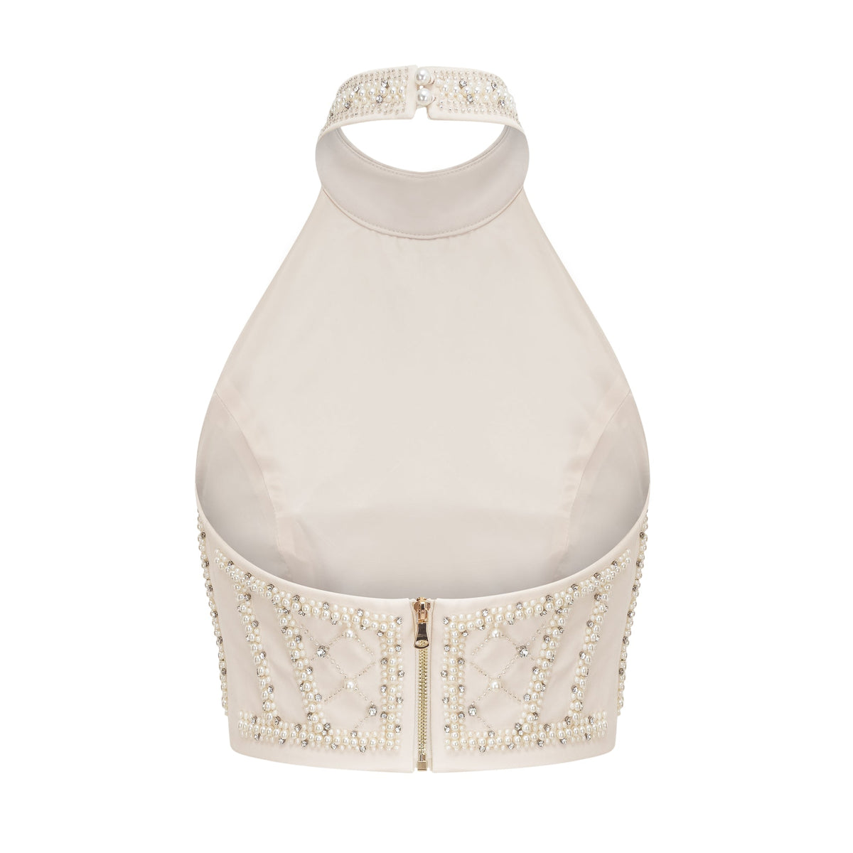 Luna embellished top & skirt matching set