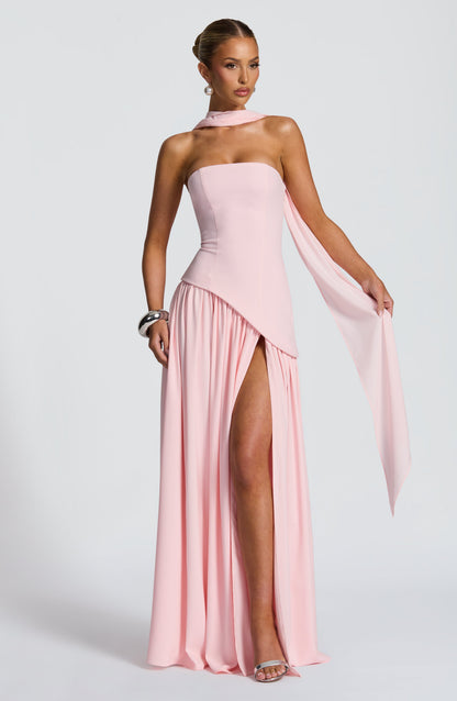 Maliyah Maxi Dress - Blush