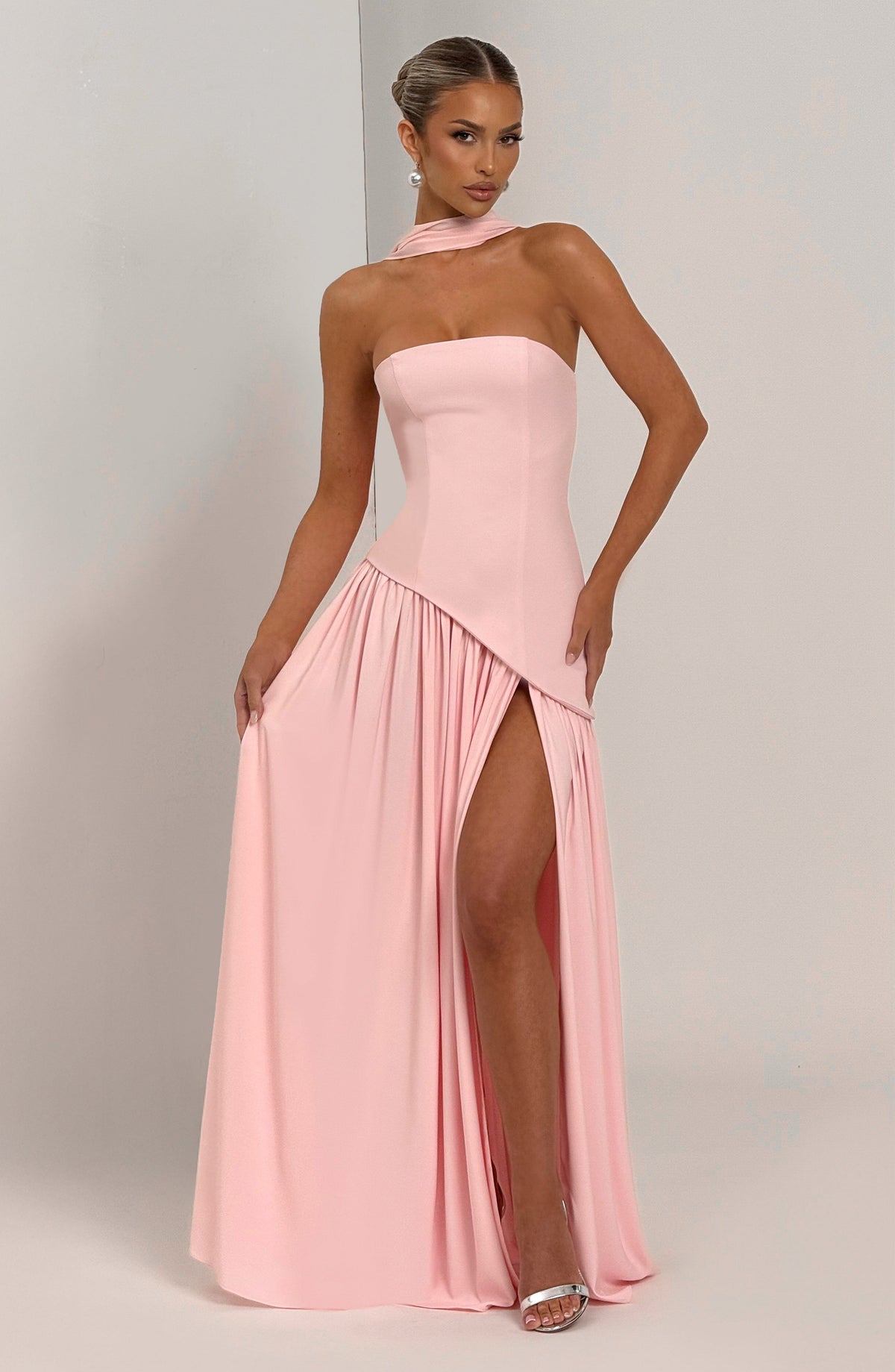 Maliyah Maxi Dress - Blush