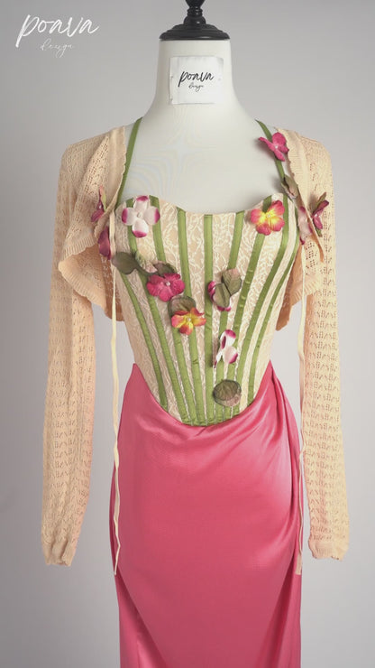 Flower Vine Phantom Cardigan