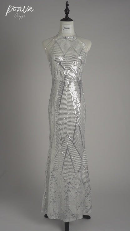 Sequin Mermaid Cocktail Dress
