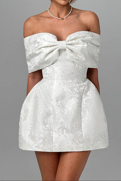 Raquel Mini Dress - Ivory