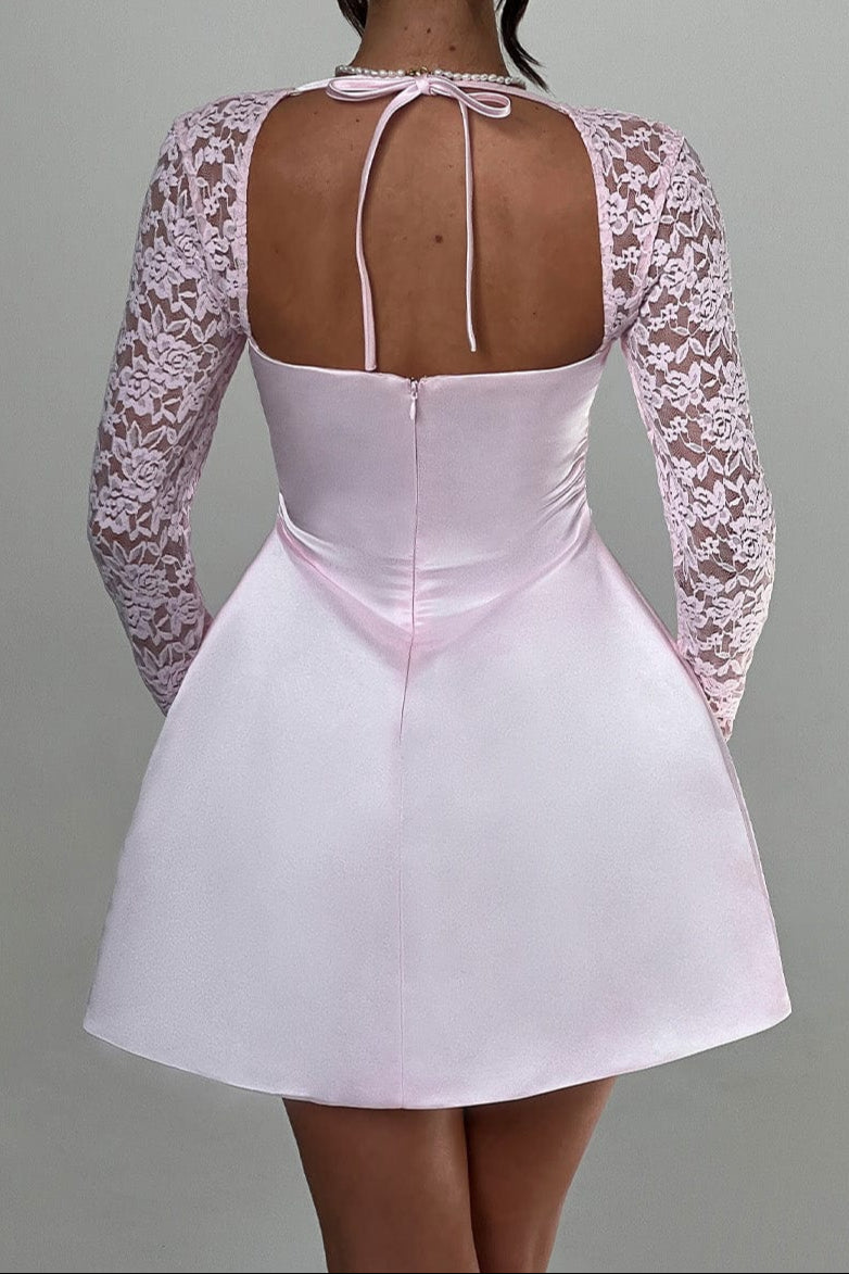 Sadie Mini Dress - Blush