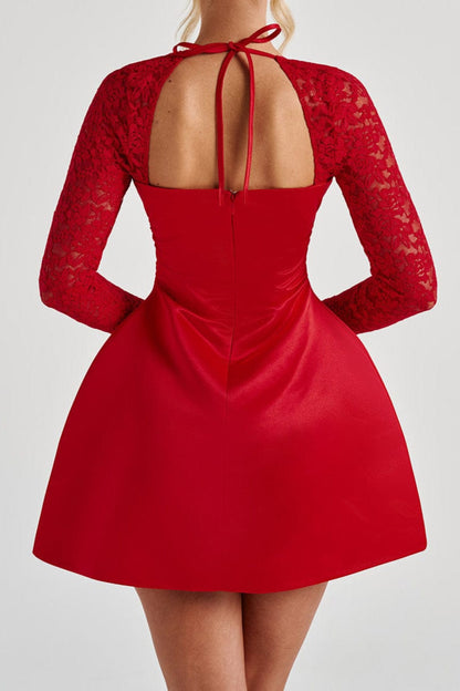 Sadie Mini Dress - Red