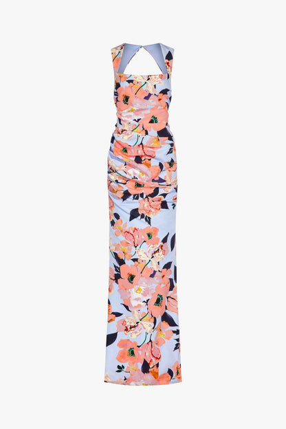 Womens Slouchy Maxi Evening Dress