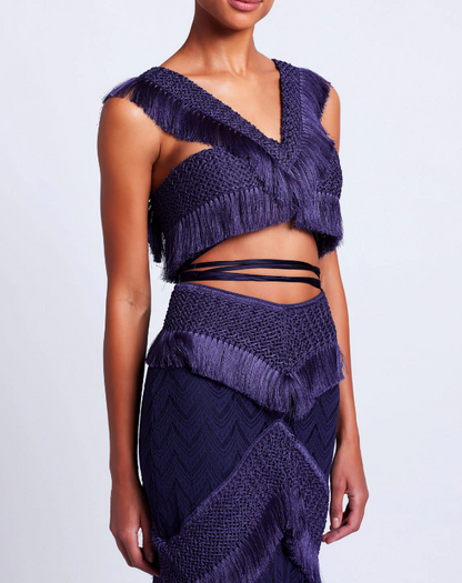 Tara |  Fringe Beach Dress Set
