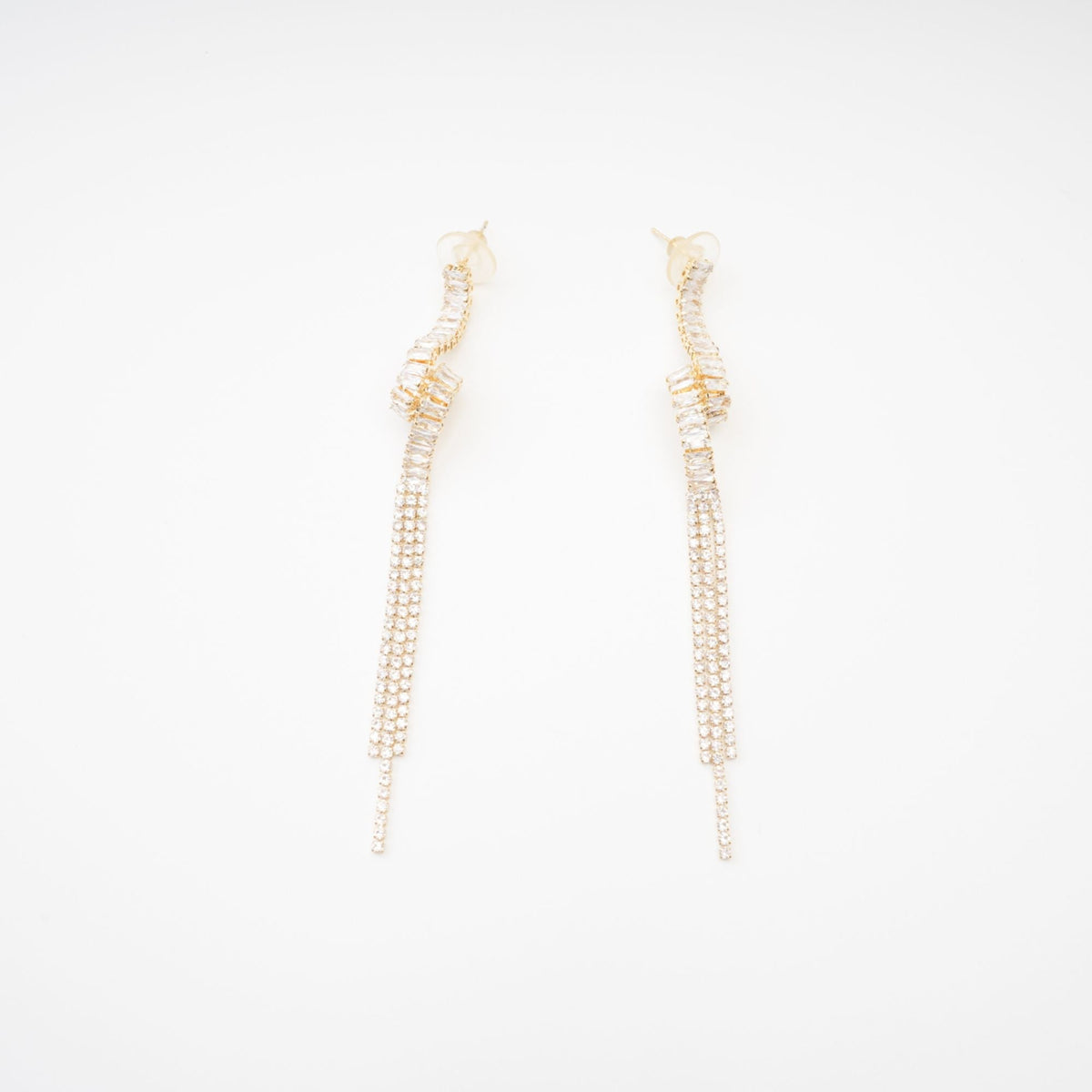 Thérèse chain tassel earrings