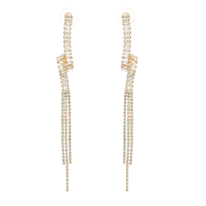 Thérèse chain tassel earrings