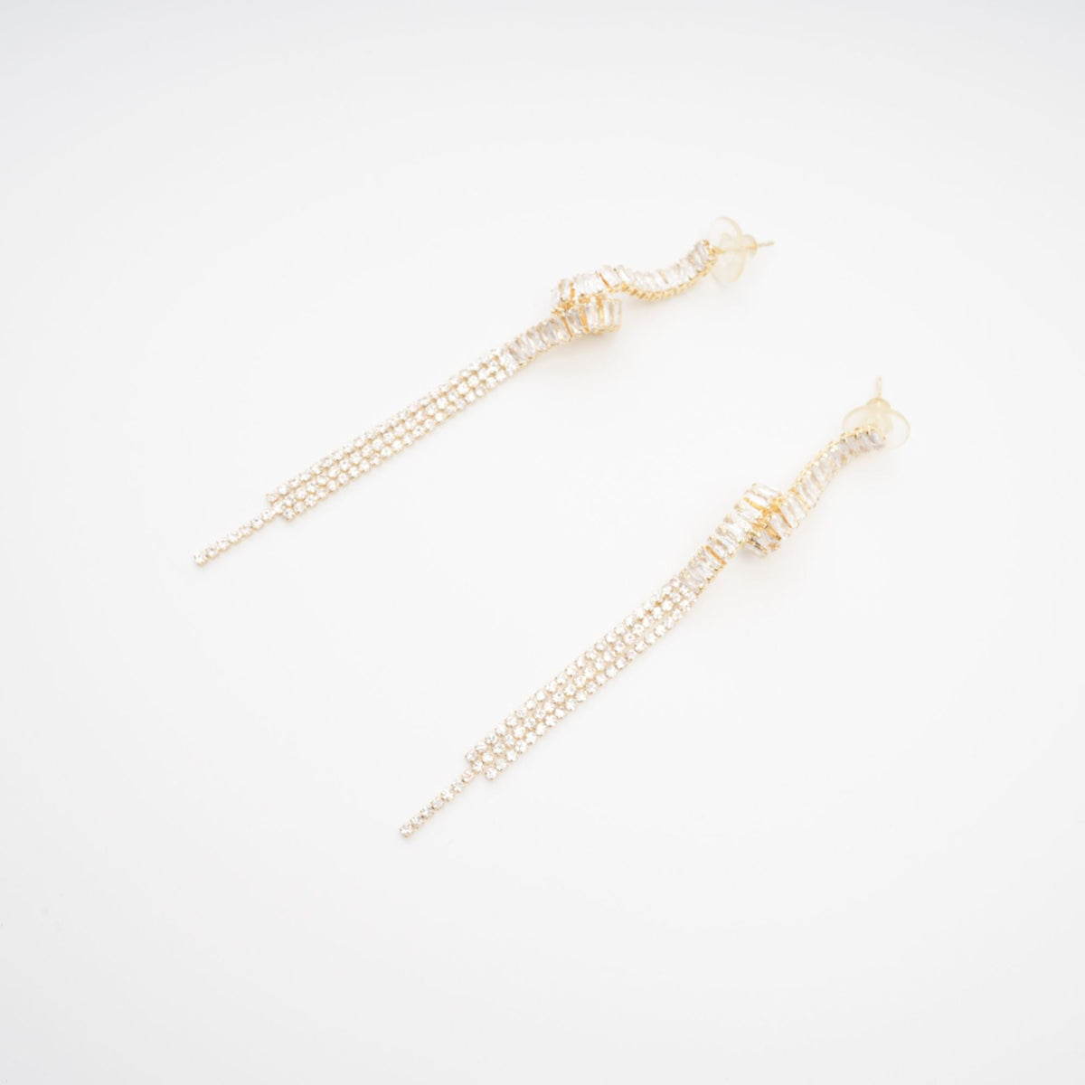 Thérèse chain tassel earrings