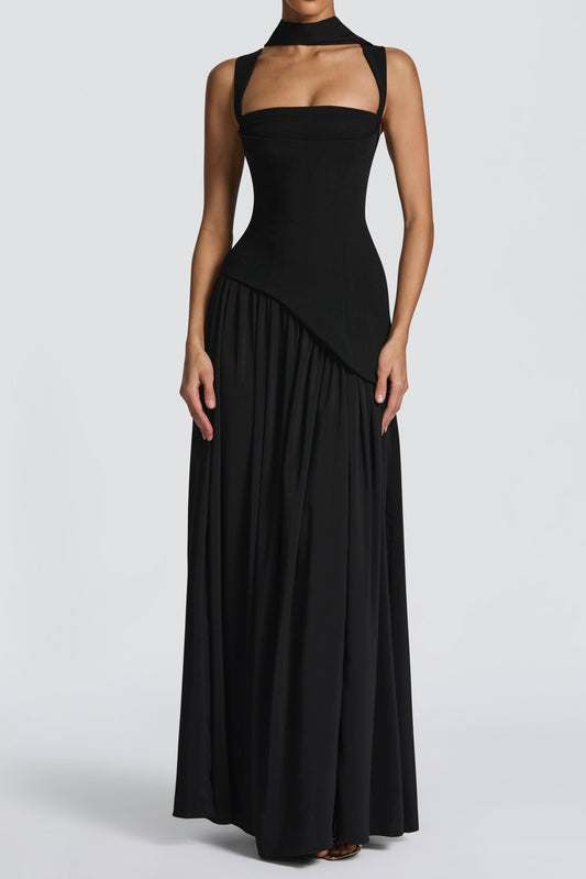 Tullulah Maxi Dress - Black