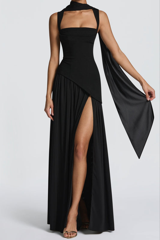 Tullulah Maxi Dress - Black