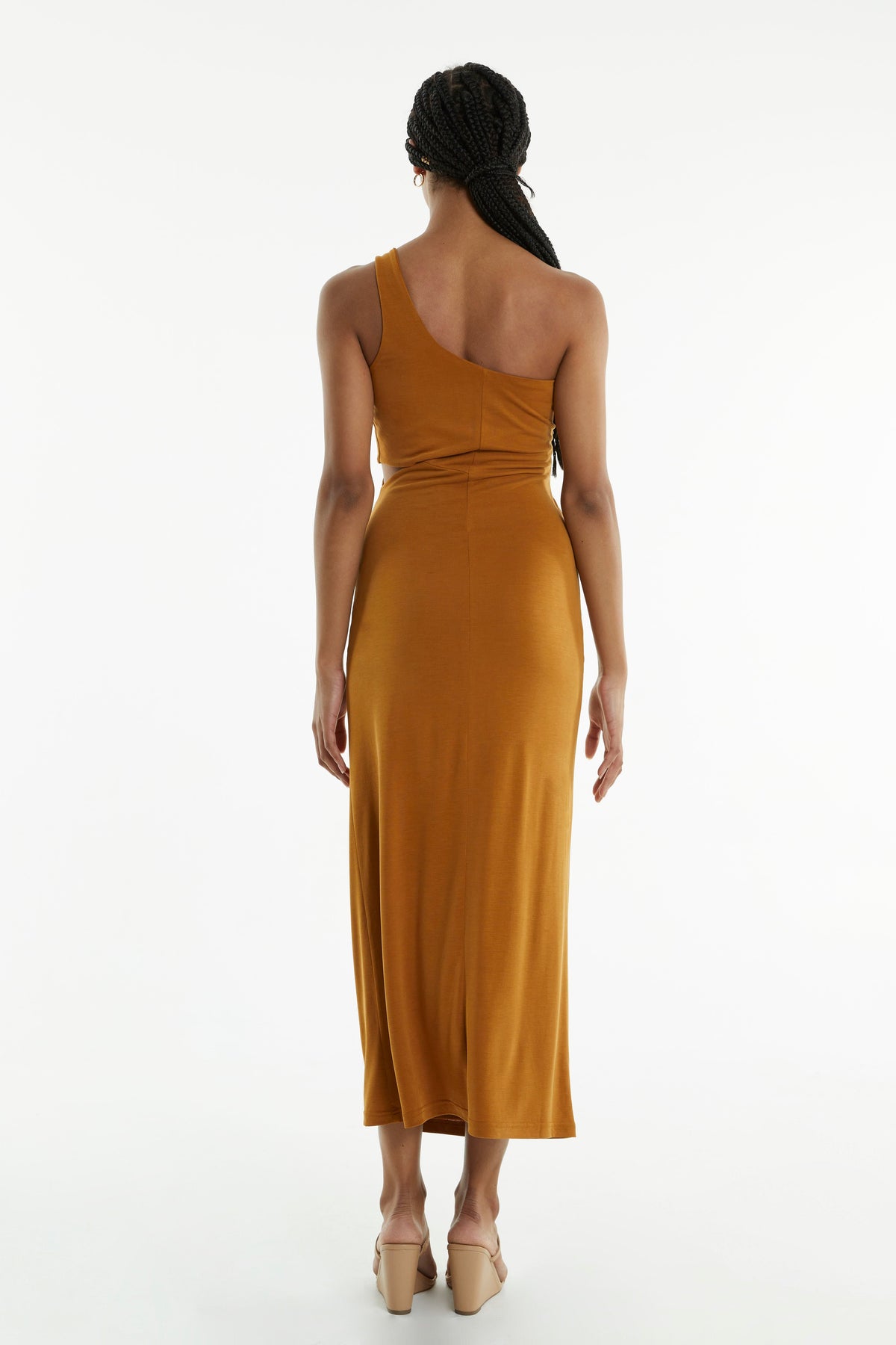 TURN AROUND TWIST OUT MIDI | CAMEL