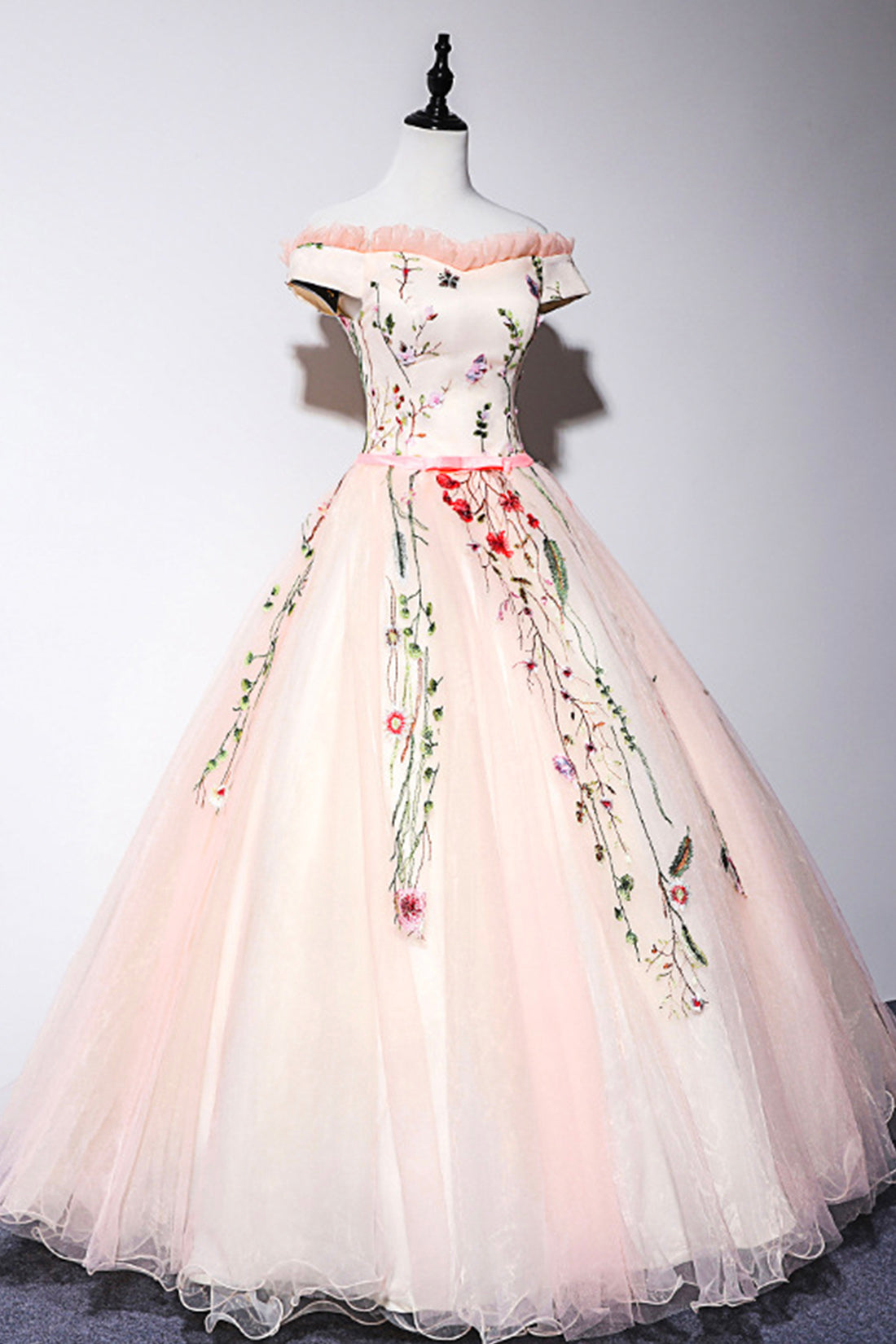 Tulle Lace maxi Formal Dress