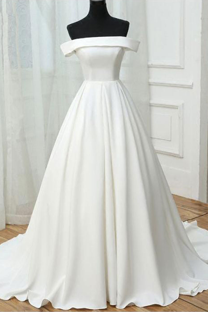 white satin maxi dress