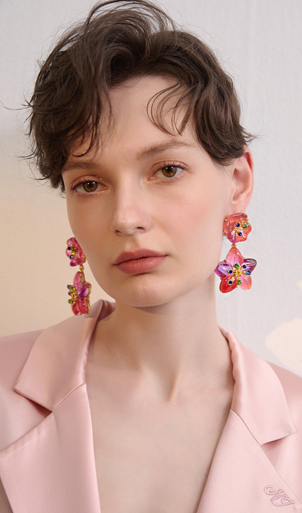COLORFUL PETAL ALEC EARRINGS