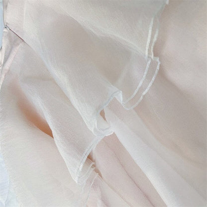 SUSPENDER BOW STRAPLESS SEERSUCKER DRESS IN WHITE-Oh CICI SHOP